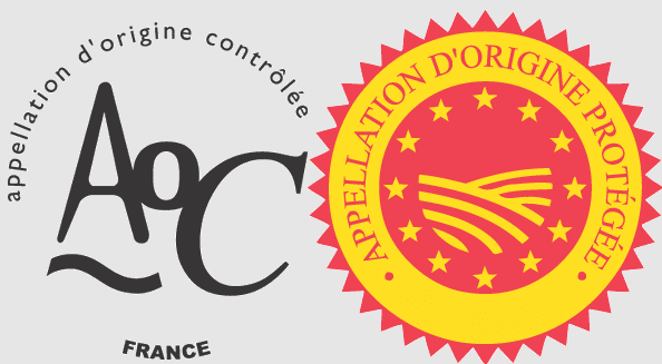 공식 프랑스 와인 등급 AOC 로고
